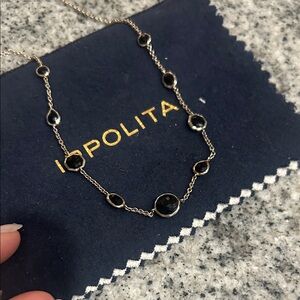 Ippolita Sterling Silver Necklace with Black Onyx